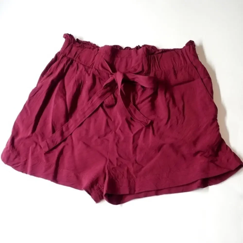 Ambiance Apparel‎ Pink Tie Knot shorts